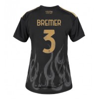Fotbalové Dres Juventus Gleison Bremer #3 Dámské Alternativní 2026-27 Krátký Rukáv